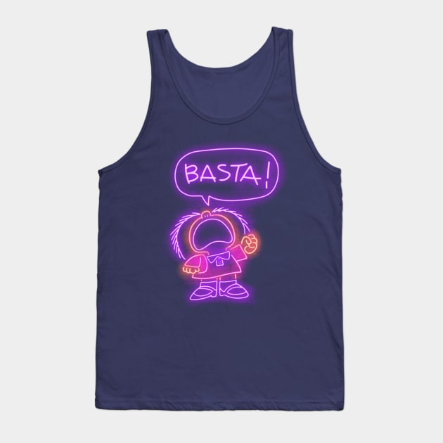 Neon basta Tank Top by Cromanart